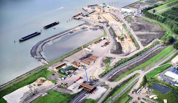 Blankenburgverbinding draglineschotten ko-Mats