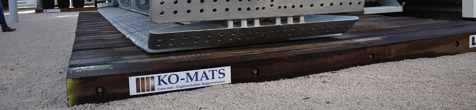 Ko-Mats producten draglineschotten baggermatratzen eko-mats