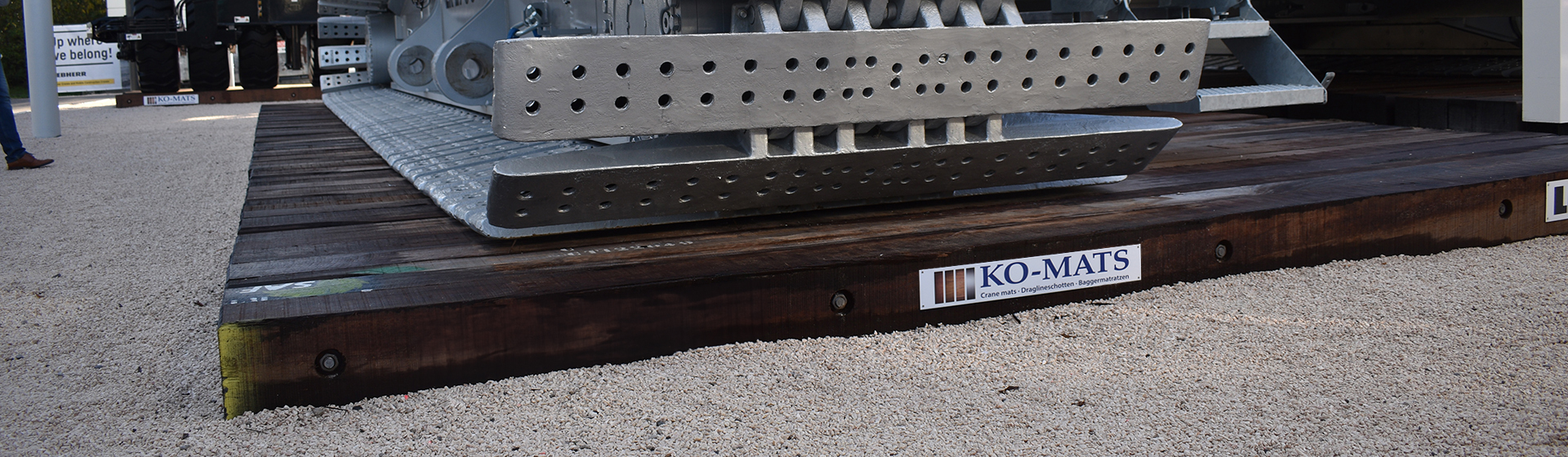 Baggermatratzen Ko-Mats Draglineschotten